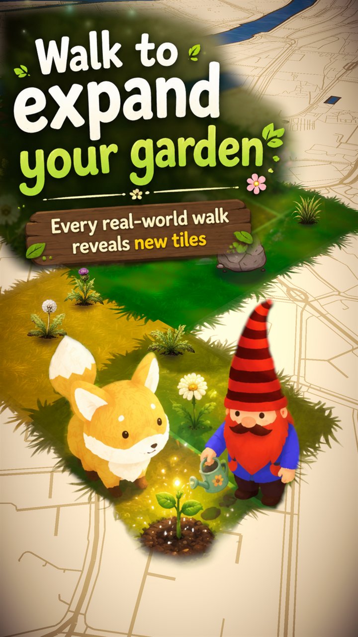 Gnomia walking and map gameplay screenshot